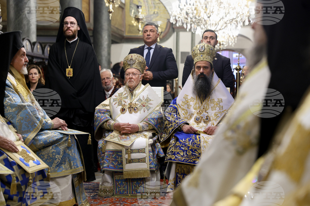 Турция - Истанбул - патриарх Даниил - патриарх Вартоломей - Божествена литургия