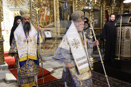 Турция - Истанбул - патриарх Даниил - патриарх Вартоломей - Божествена литургия