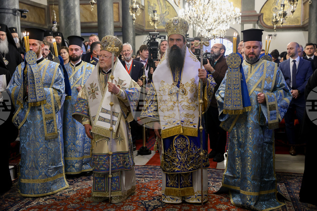 Турция - Истанбул - патриарх Даниил - патриарх Вартоломей - Божествена литургия