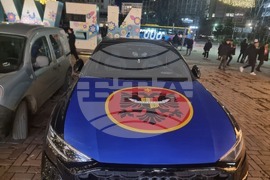 Косово - Демократичен съюз на Косово (ДСК) - предизборен митинг