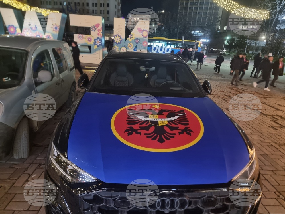 Косово - Демократичен съюз на Косово (ДСК) - предизборен митинг