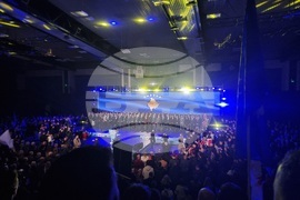 Косово - Демократичен съюз на Косово (ДСК) - предизборен митинг