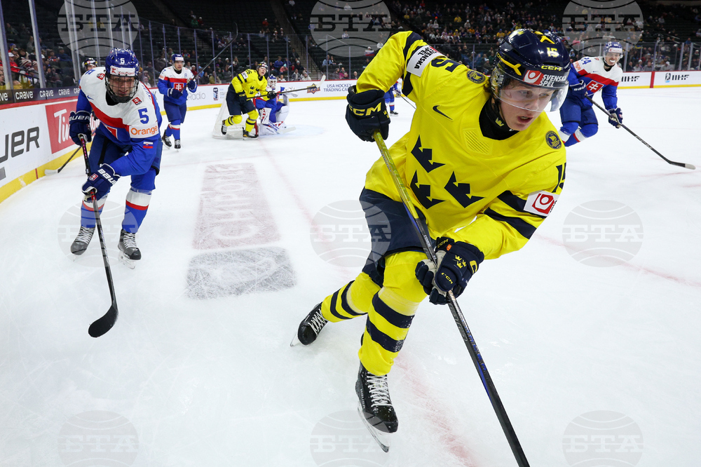 Sweden Slovakia Hockey