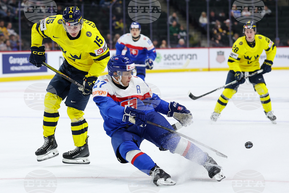 Sweden Slovakia Hockey