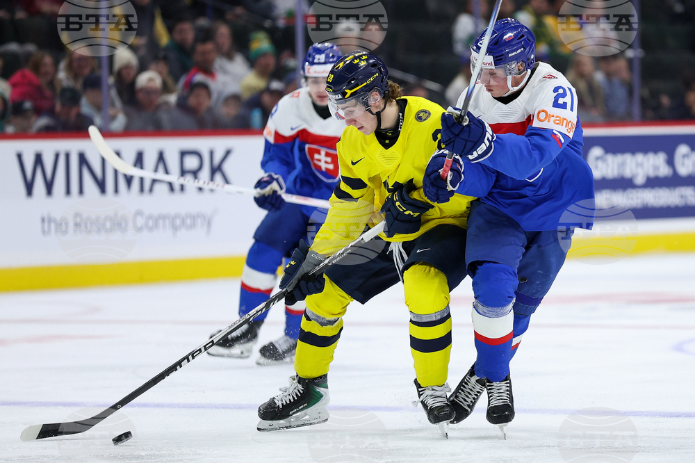 Sweden Slovakia Hockey