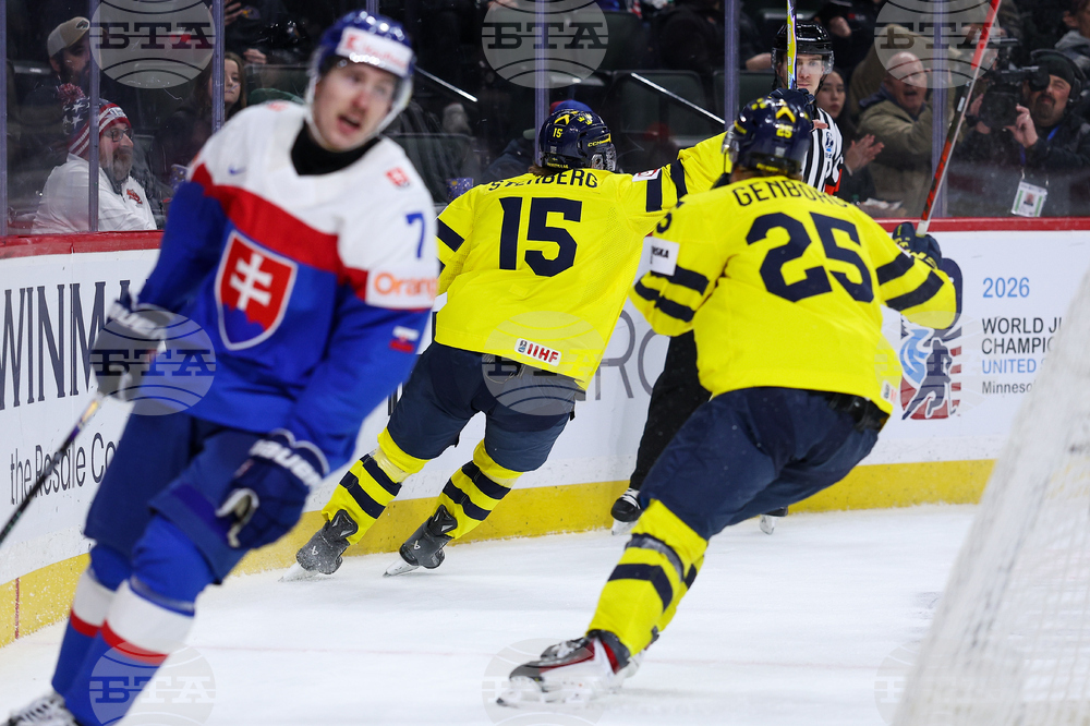 Sweden Slovakia Hockey