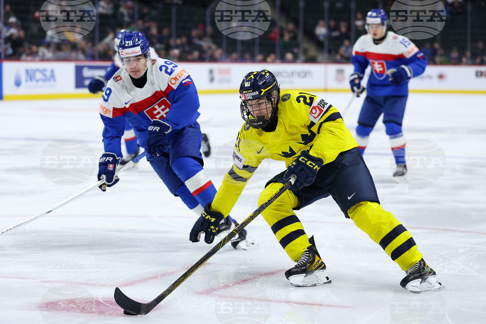 Sweden Slovakia Hockey