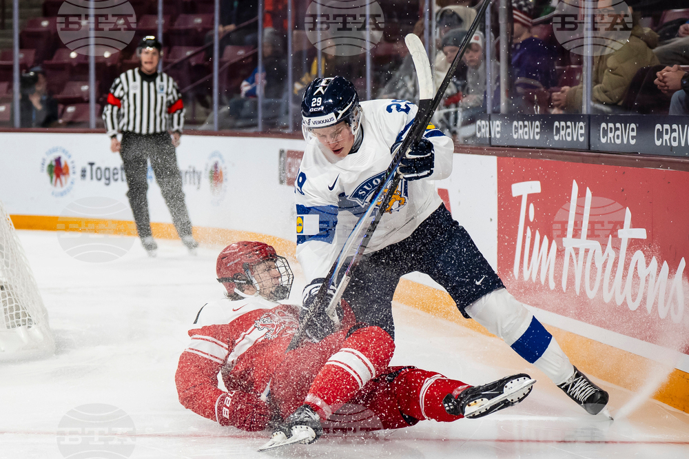 World Juniors Denmark Finland Hockey