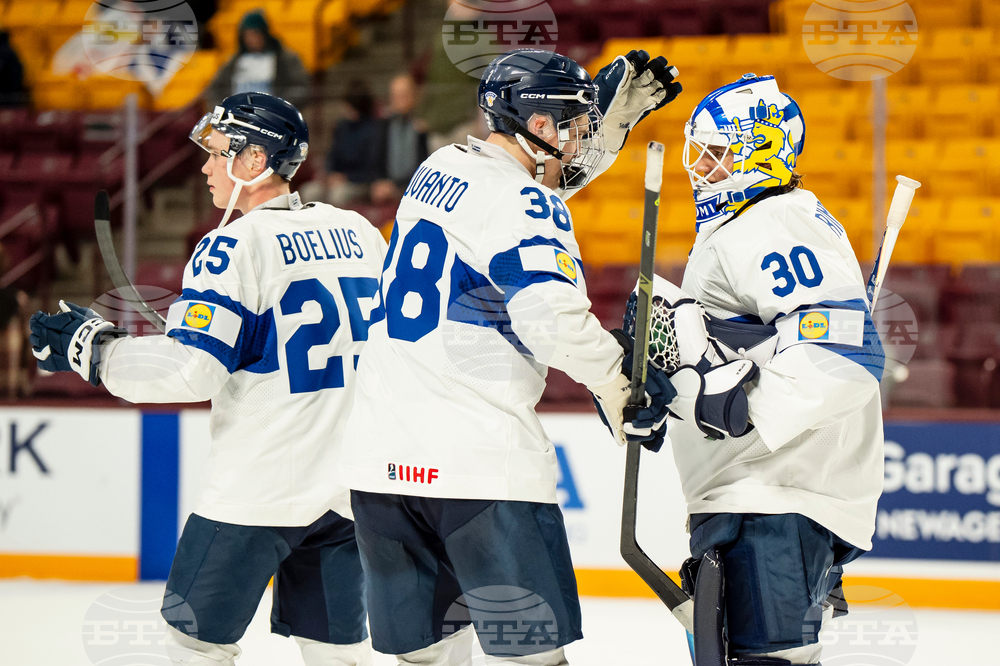 World Juniors Denmark Finland Hockey