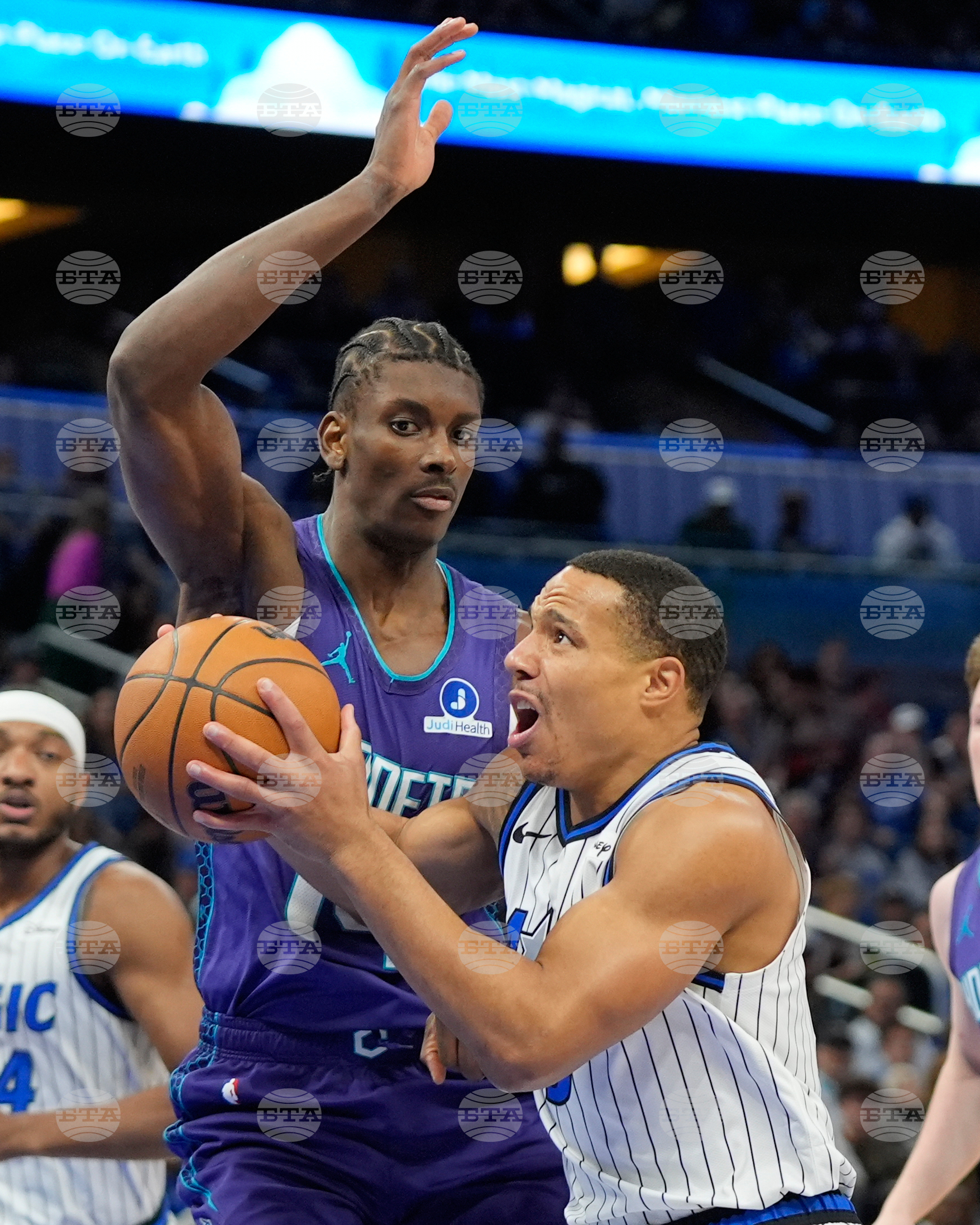 Hornets Magic Basketball