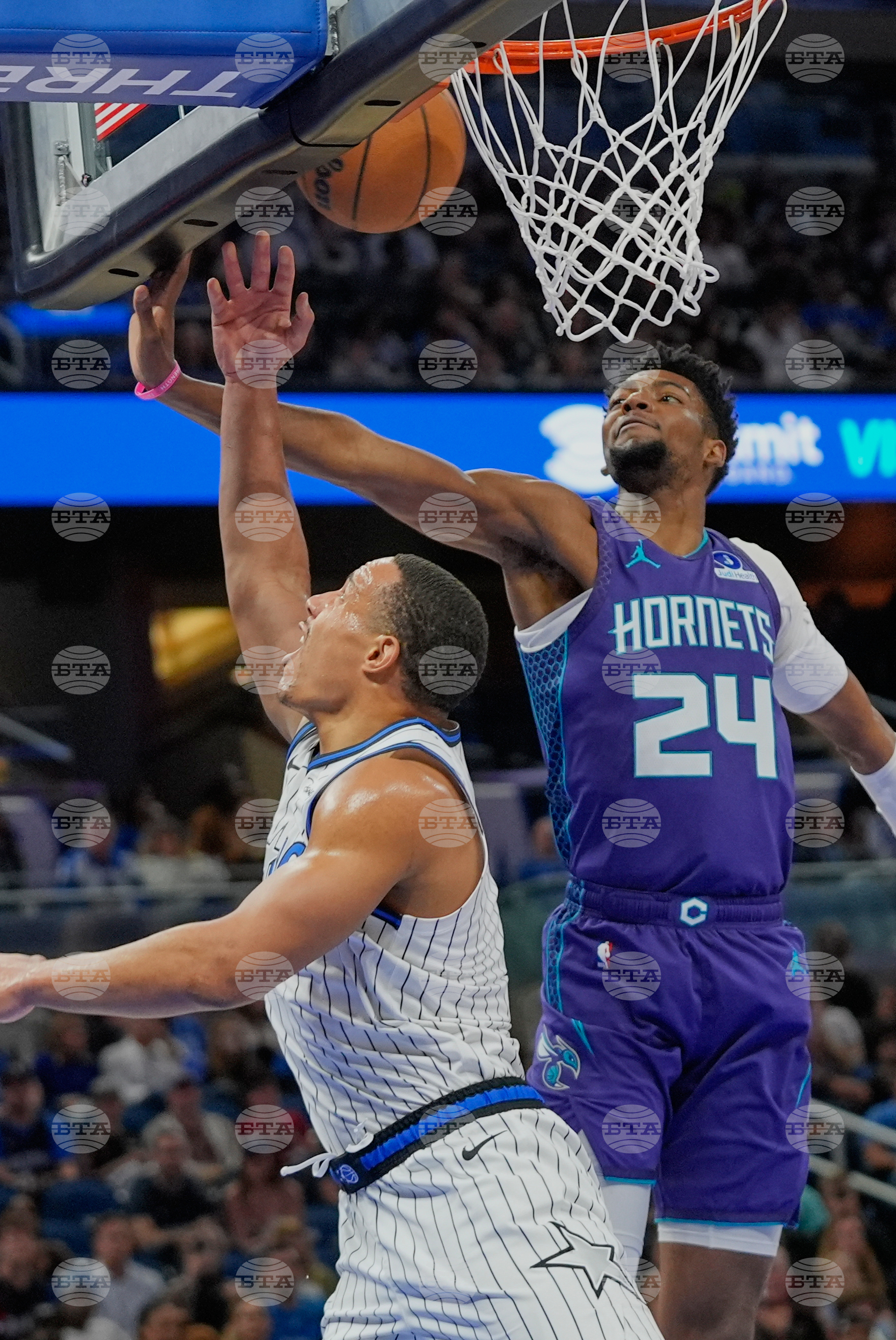 Hornets Magic Basketball