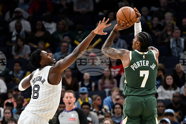 Bucks Grizzlies Basketball