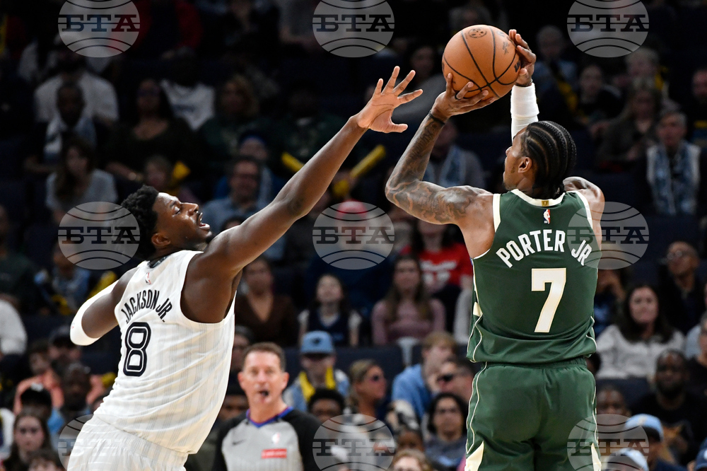 Bucks Grizzlies Basketball