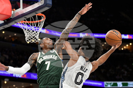 Bucks Grizzlies Basketball