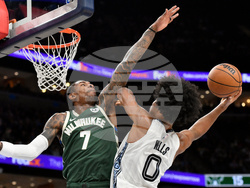 Bucks Grizzlies Basketball