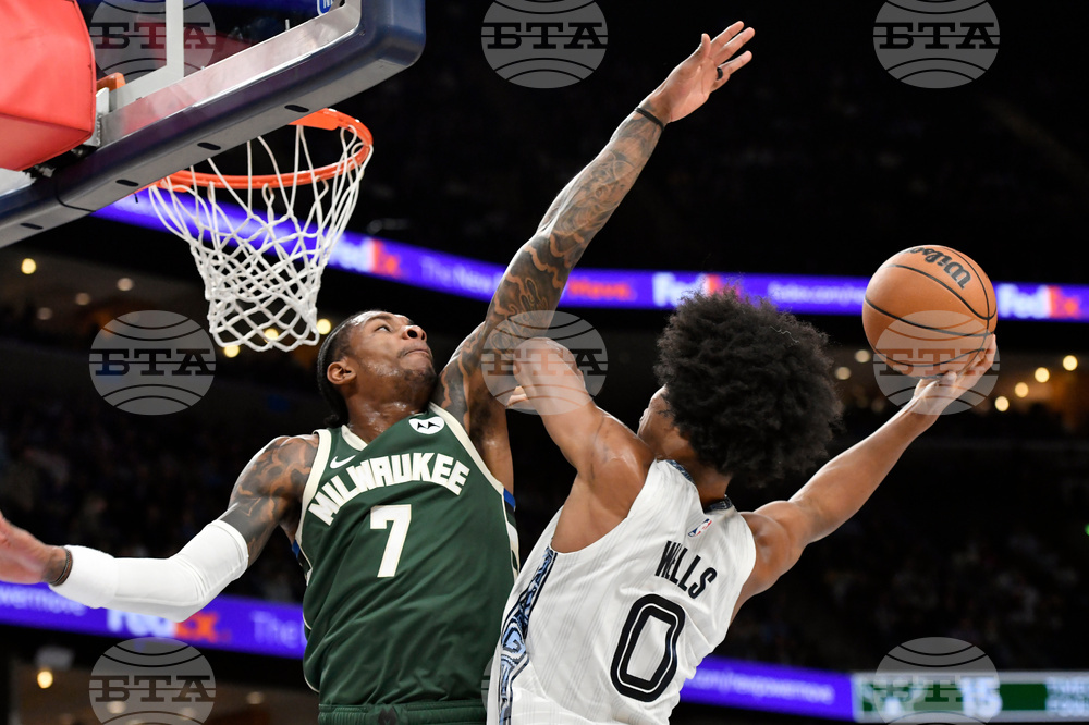 Bucks Grizzlies Basketball