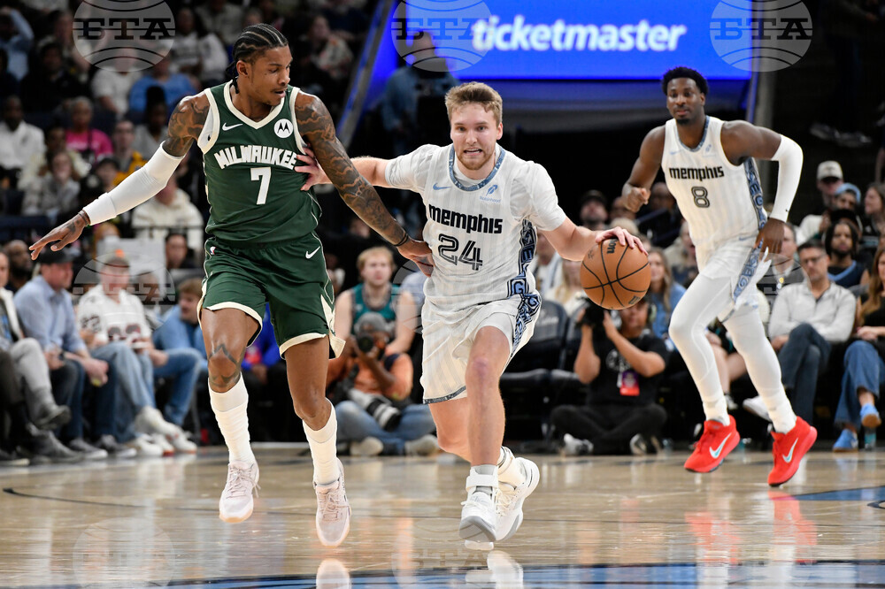 Bucks Grizzlies Basketball