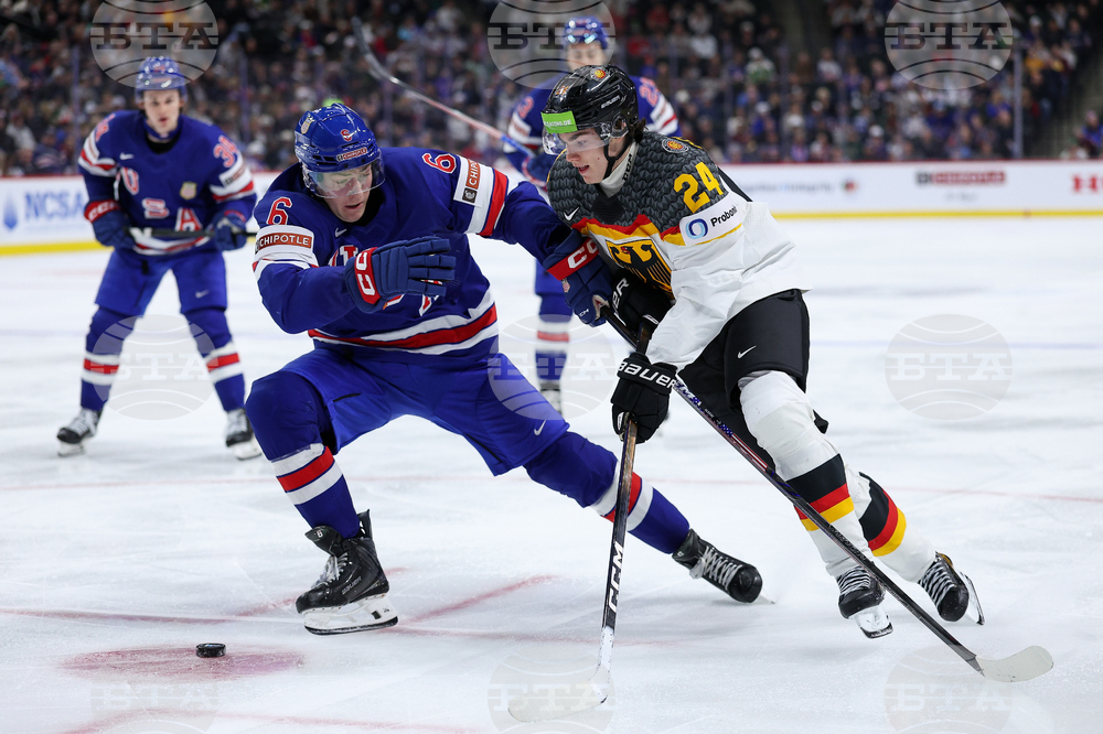 World Juniors Germany US Hockey