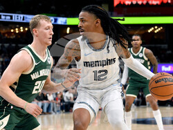 Bucks Grizzlies Basketball