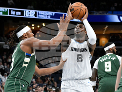 Bucks Grizzlies Basketball