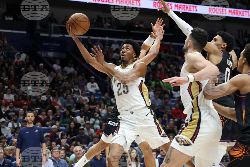 Suns Pelicans Basketball