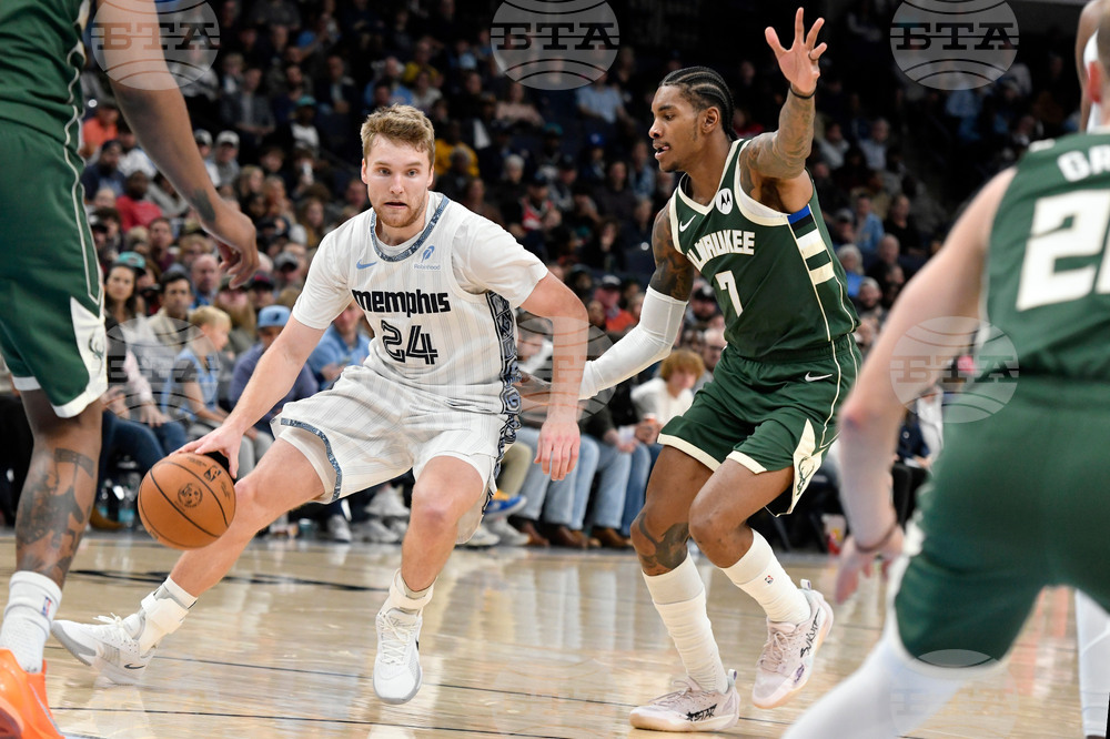 Bucks Grizzlies Basketball