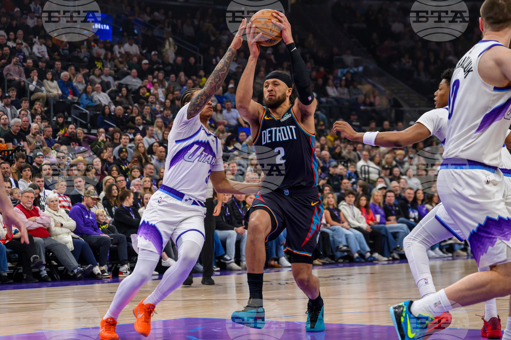 Pistons Jazz Basketball