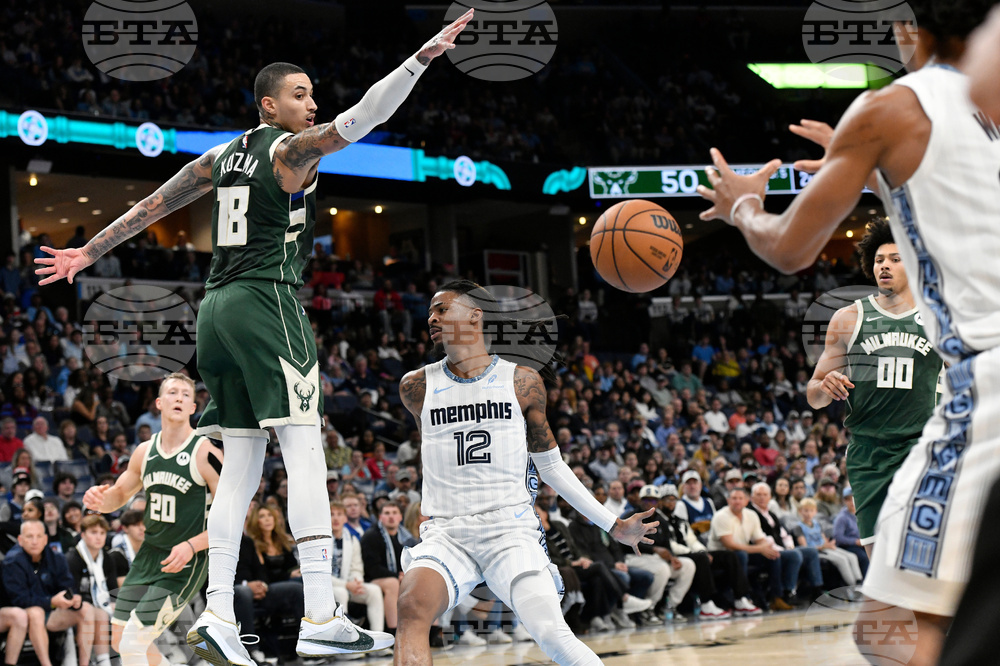 Bucks Grizzlies Basketball