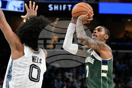 Bucks Grizzlies Basketball