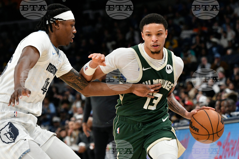 Bucks Grizzlies Basketball