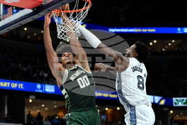 Bucks Grizzlies Basketball