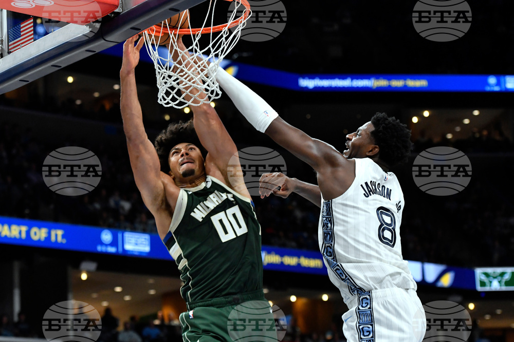 Bucks Grizzlies Basketball