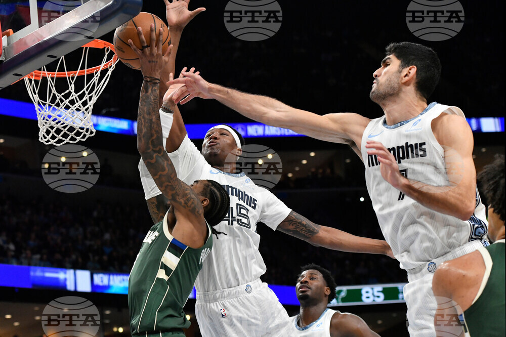 Bucks Grizzlies Basketball