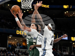 Bucks Grizzlies Basketball