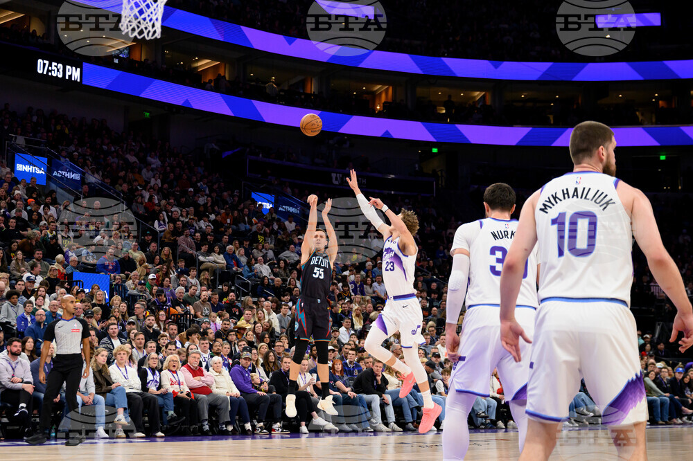 Pistons Jazz Basketball