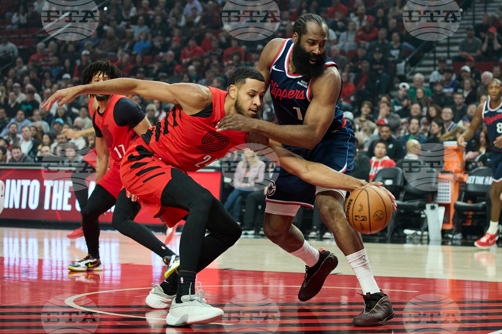 Clippers Trail Blazers Basketball