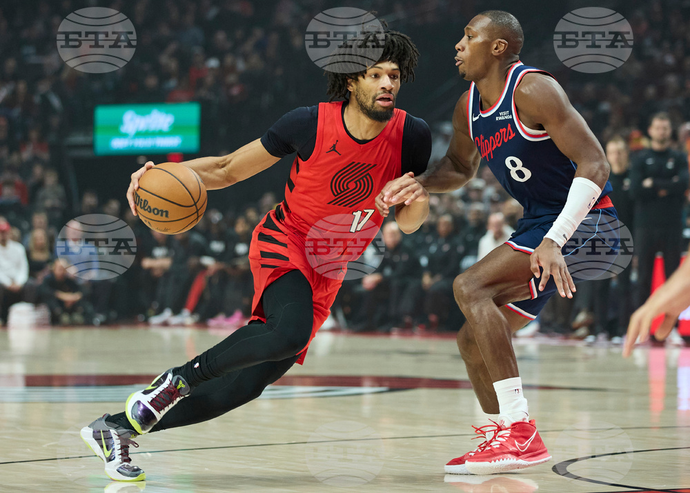 Clippers Trail Blazers Basketball