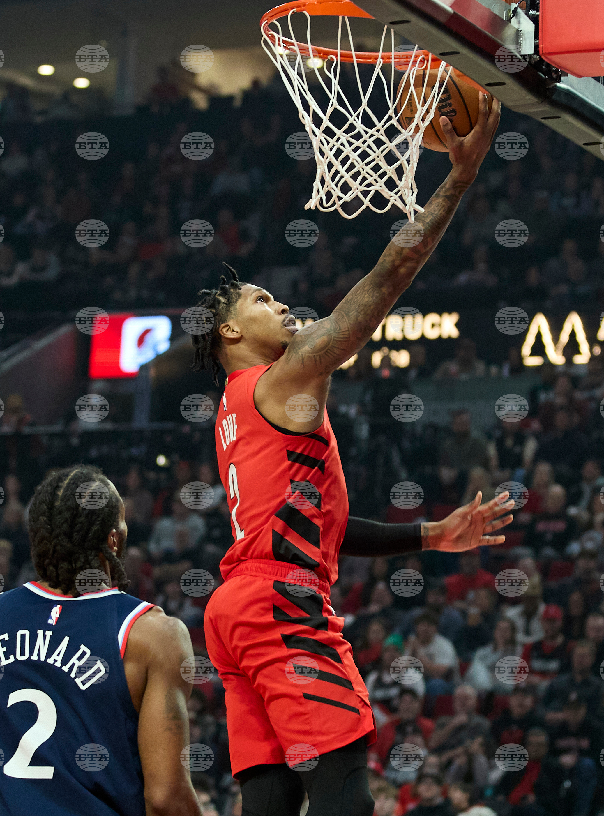 Clippers Trail Blazers Basketball