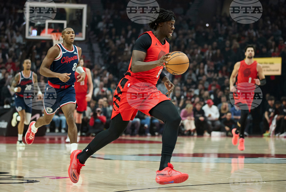Clippers Trail Blazers Basketball