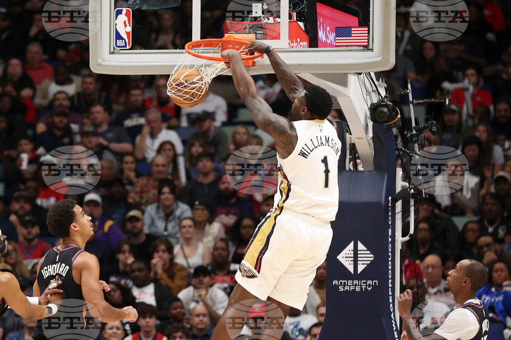 Suns Pelicans Basketball