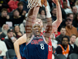 Clippers Trail Blazers Basketball