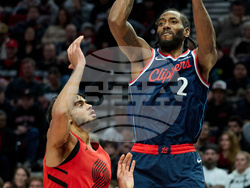 Clippers Trail Blazers Basketball