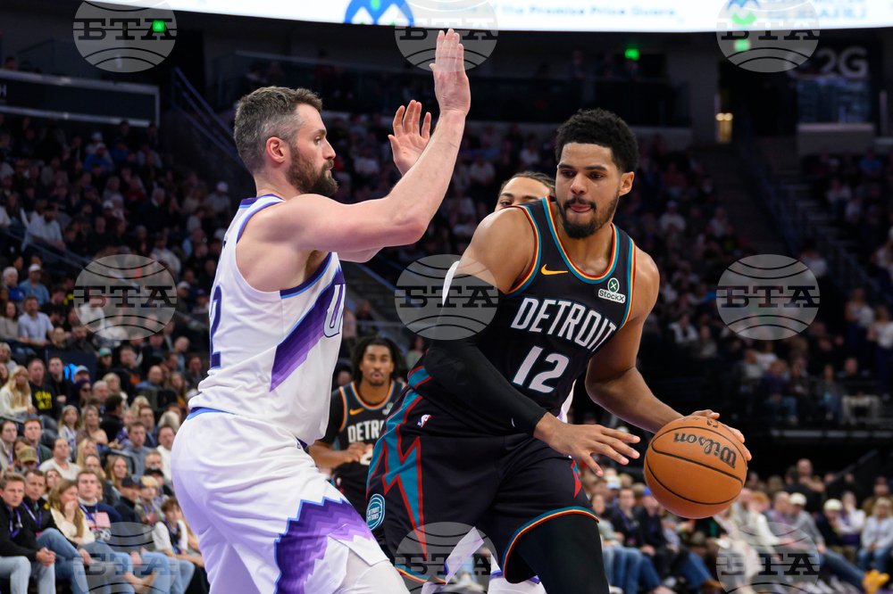 Pistons Jazz Basketball