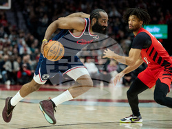 Clippers Trail Blazers Basketball