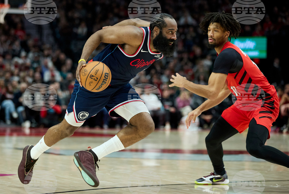 Clippers Trail Blazers Basketball
