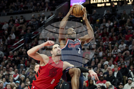 APTOPIX Clippers Trail Blazers Basketball