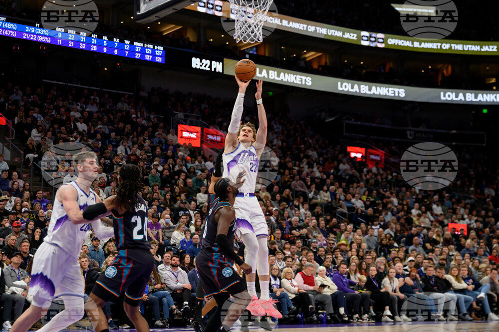 Pistons Jazz Basketball