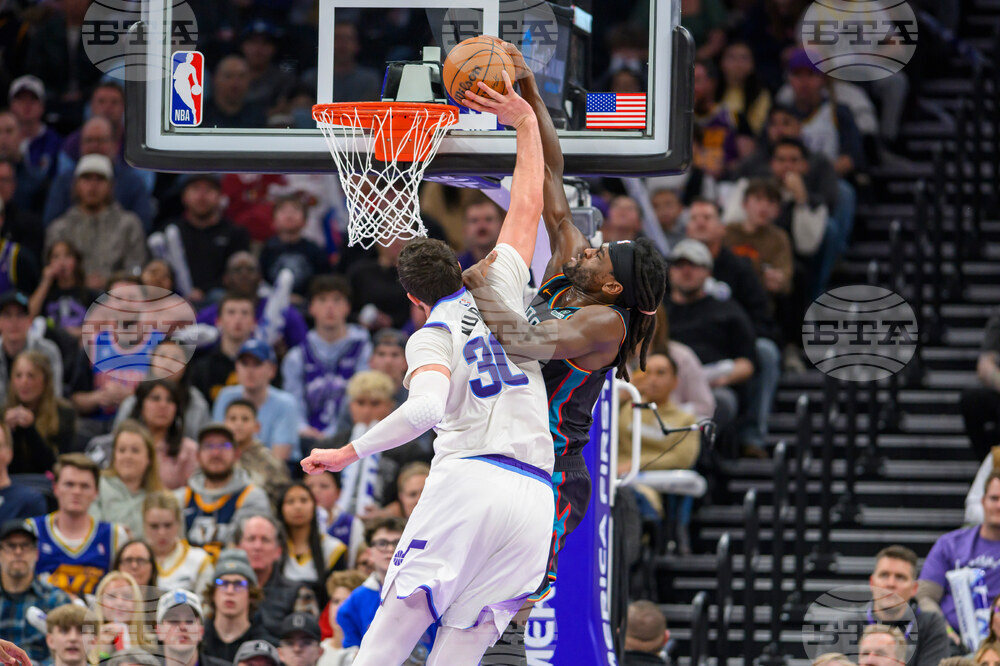 Pistons Jazz Basketball