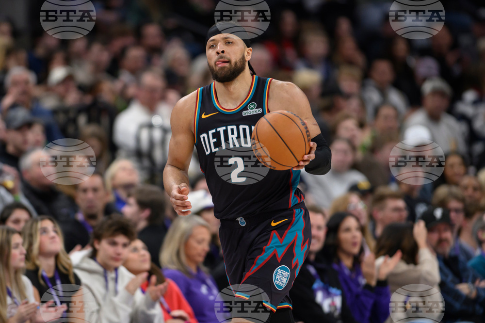 Pistons Jazz Basketball