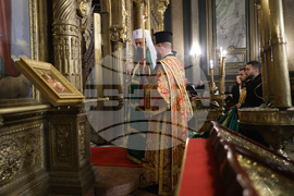 Турция - Истанбул - патриарх Даниил - храм „Св. Стефан“ - литургия